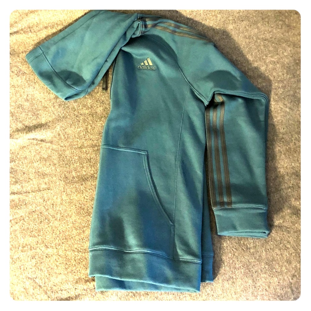 Adidas Full Zip with Hoodie.